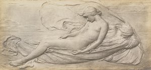 The Story of Psyche: Psyche Borne by Zephyr (hopea pronssi) (katso myös 198358 ja 198359) tekijältä Harry Bates